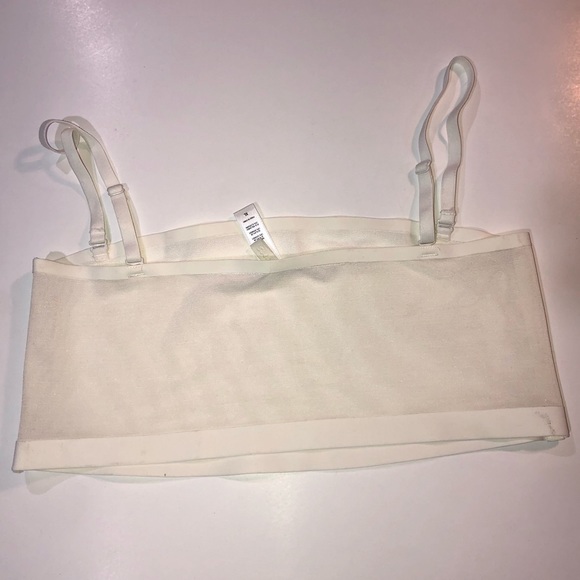 SKIMS Power Mesh Bandeau in marble - Picture 5 of 7